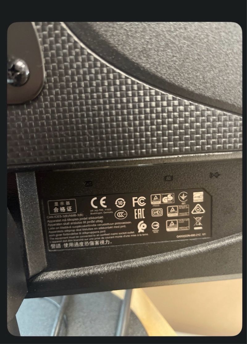 Monitor HP V213a Negro afbeelding 3