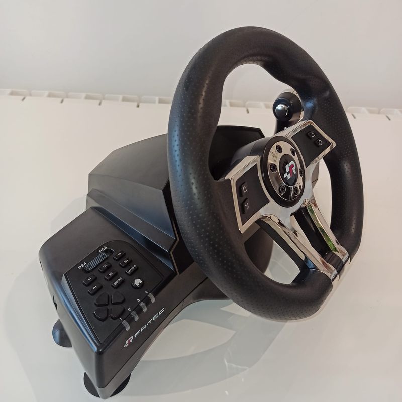 Volante FR-TEC Hurricane MKII con pedales afbeelding 3