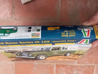 Maqueta Italeri Land Rover 1:35 Guardia Civil