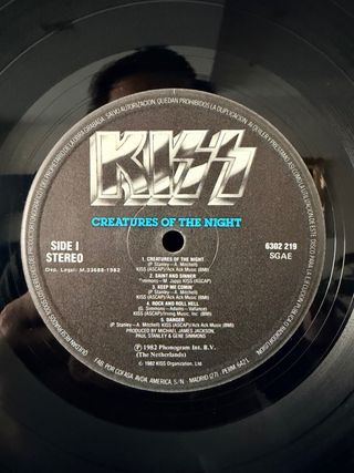 Vinilo KISS - Creatures of the Night (1982)