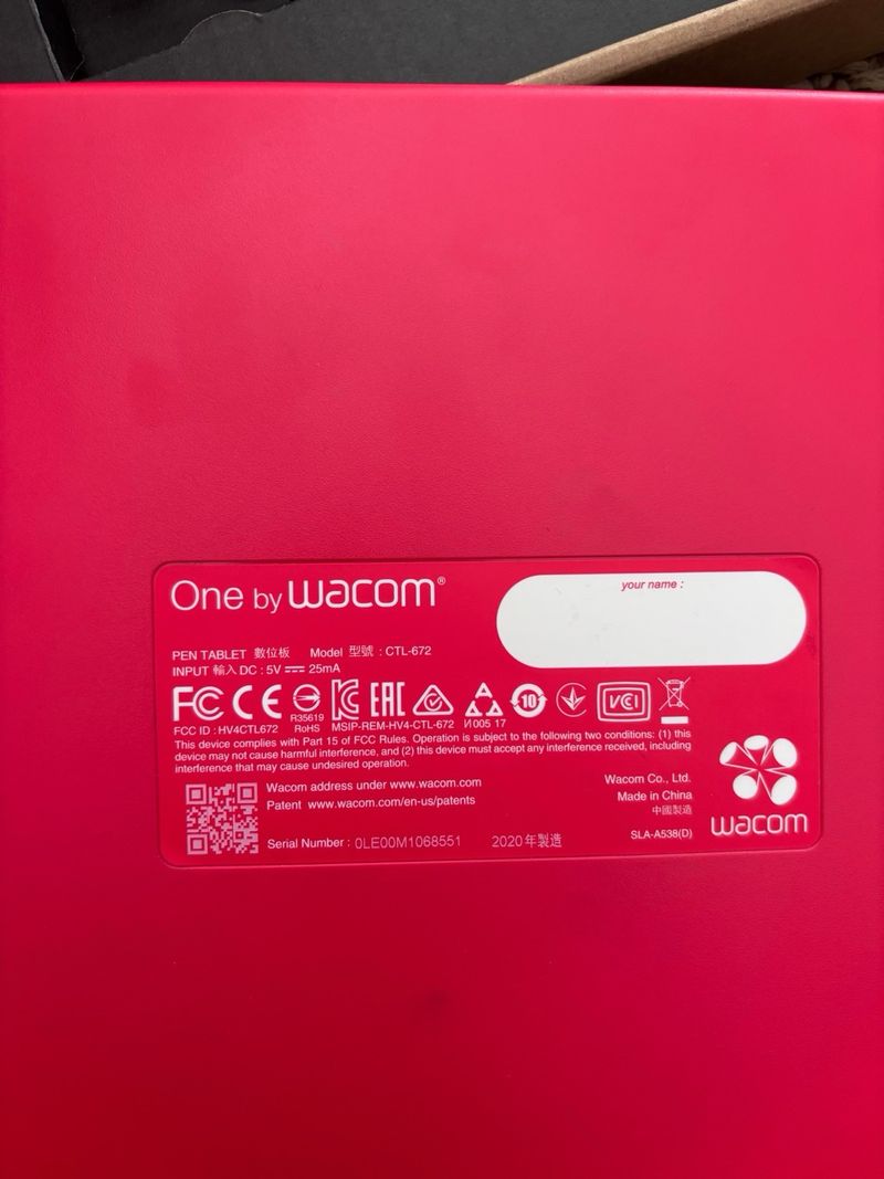 Tableta gráfica Wacom One afbeelding 4