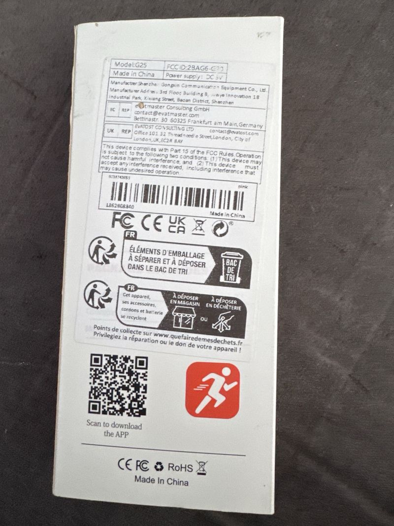Smartwatch N340 BT CALL Rosa/Plata afbeelding 3
