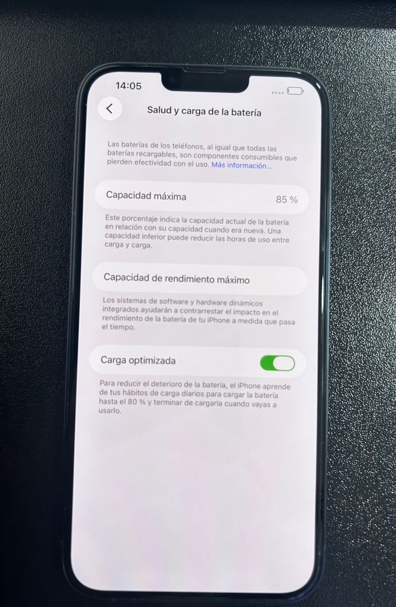 iPhone 14 Plus Azul 85% Cuidado afbeelding 3