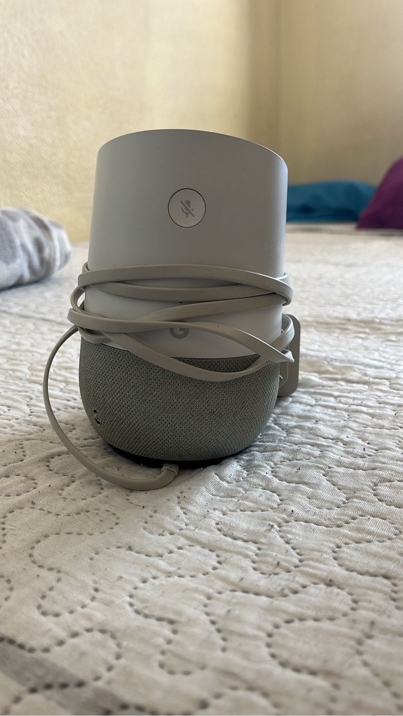 Google Home Altavoz Inteligente Gris