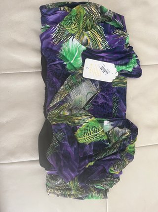 Vestido estampado talla L