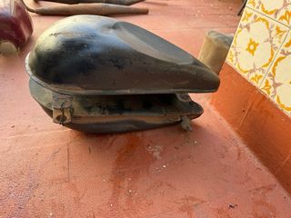 Depósito de gasolina moto