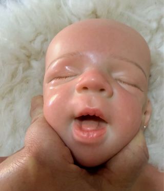 Muñeca Reborn realista de silicona