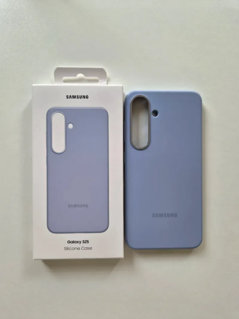 Funda Samsung Galaxy S25 Silicone Case Azul