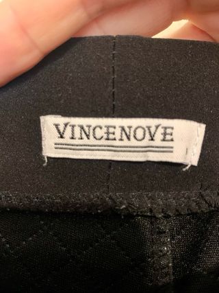 Pantalón legging polipiel elástico