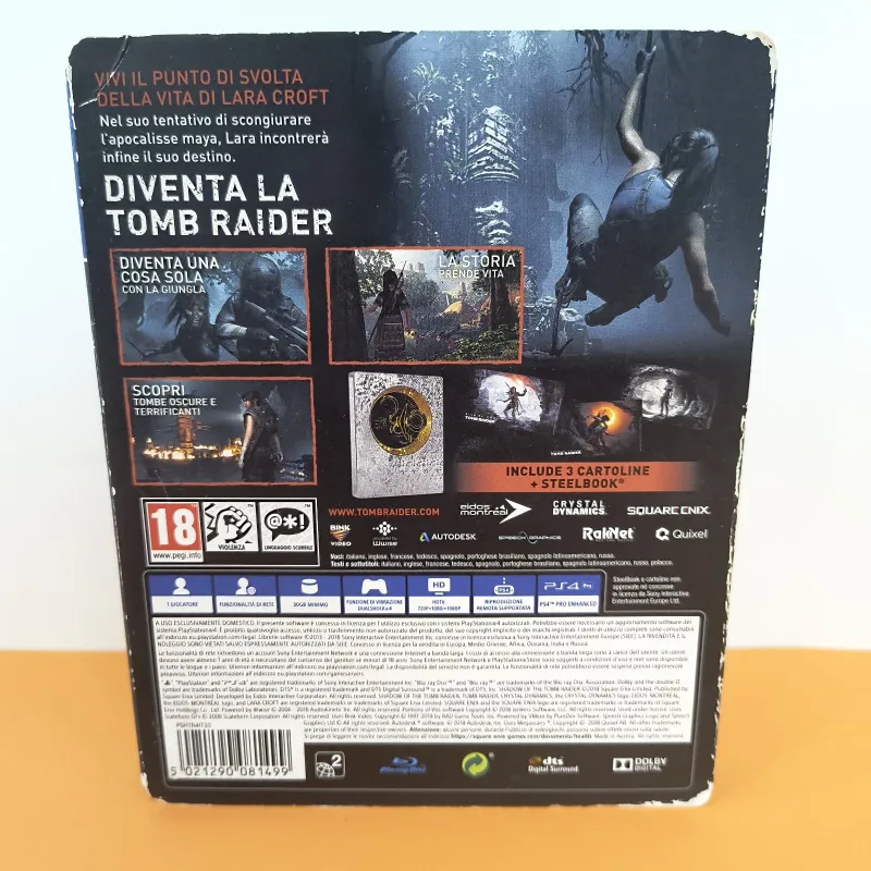 Juego SHADOW OF THE TOMB RAIDER STEELBOOK afbeelding 3