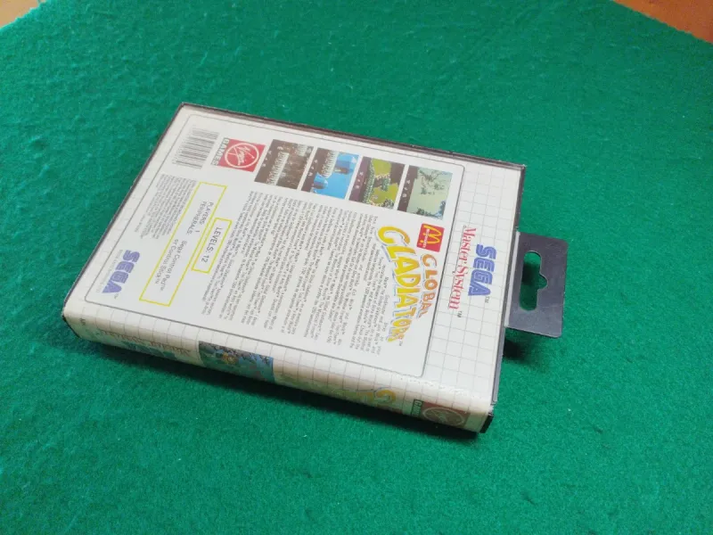 Caja vacía Global Gladiators Master System afbeelding 2