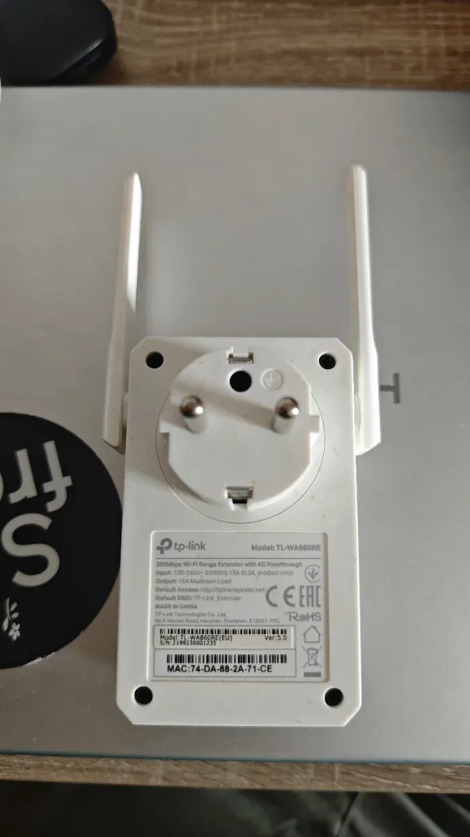 Tp-link Repetidor Wi-Fi N300 Enchufe Integrado afbeelding 2