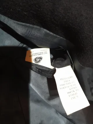 Chaqueta de vestir caballero negra