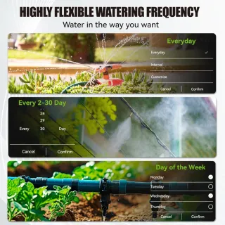 RainPoint Programador Riego WiFi 2 Salidas