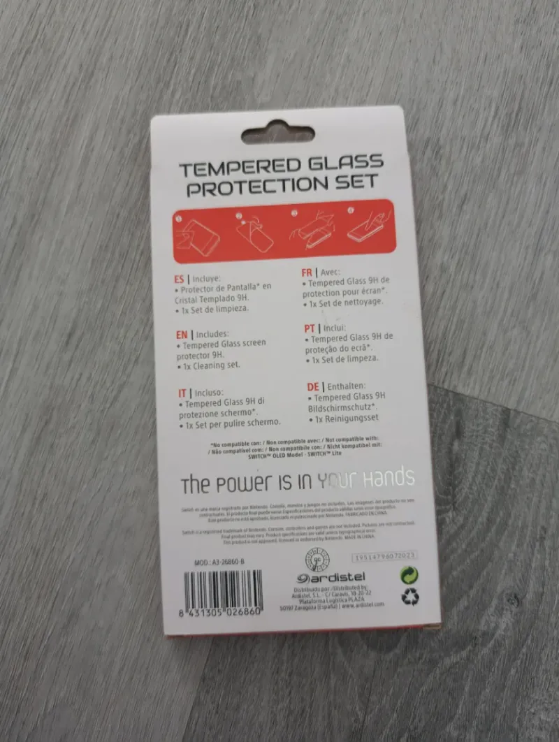 Protector pantalla 9H Nintendo Switch afbeelding 5