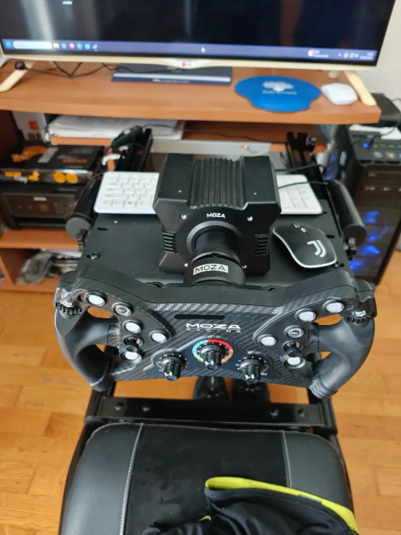 Volante Moza KS para simulación de carreras afbeelding 2