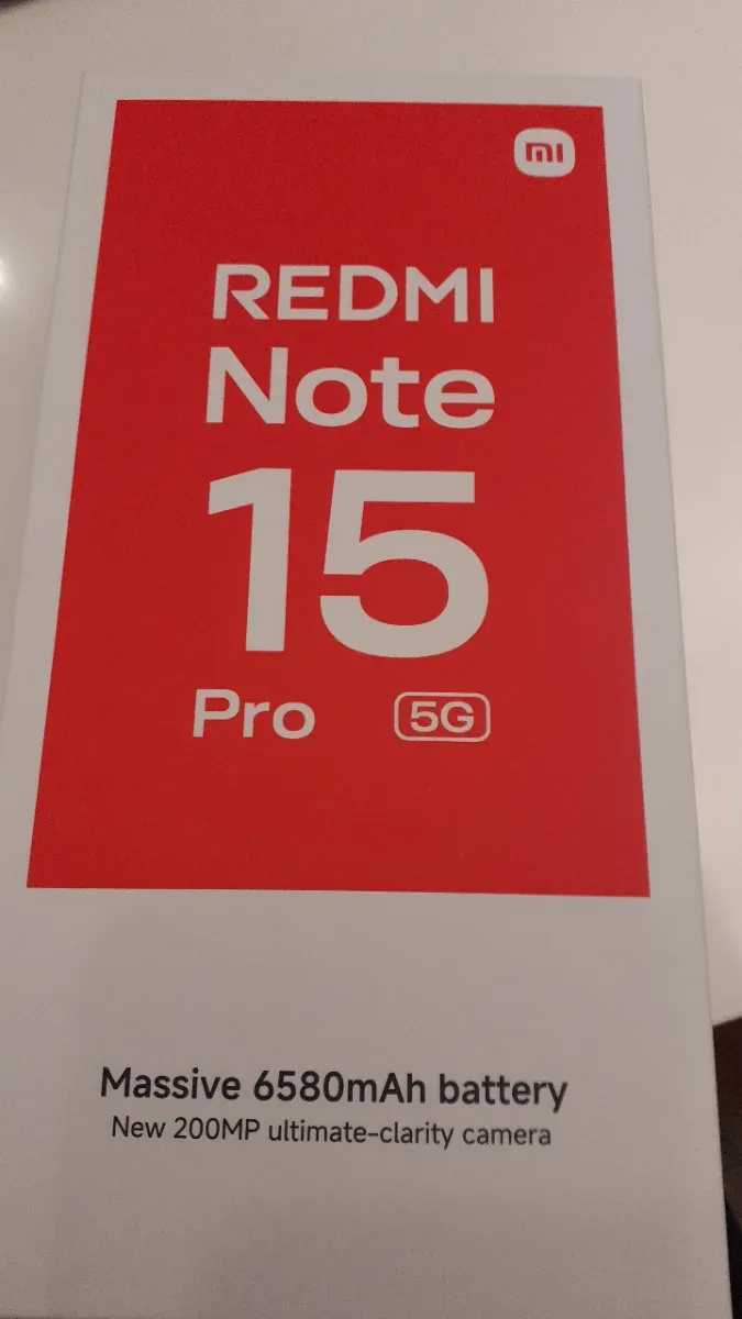 Redmi Note 15 Pro 5G Nuevo a estrenar