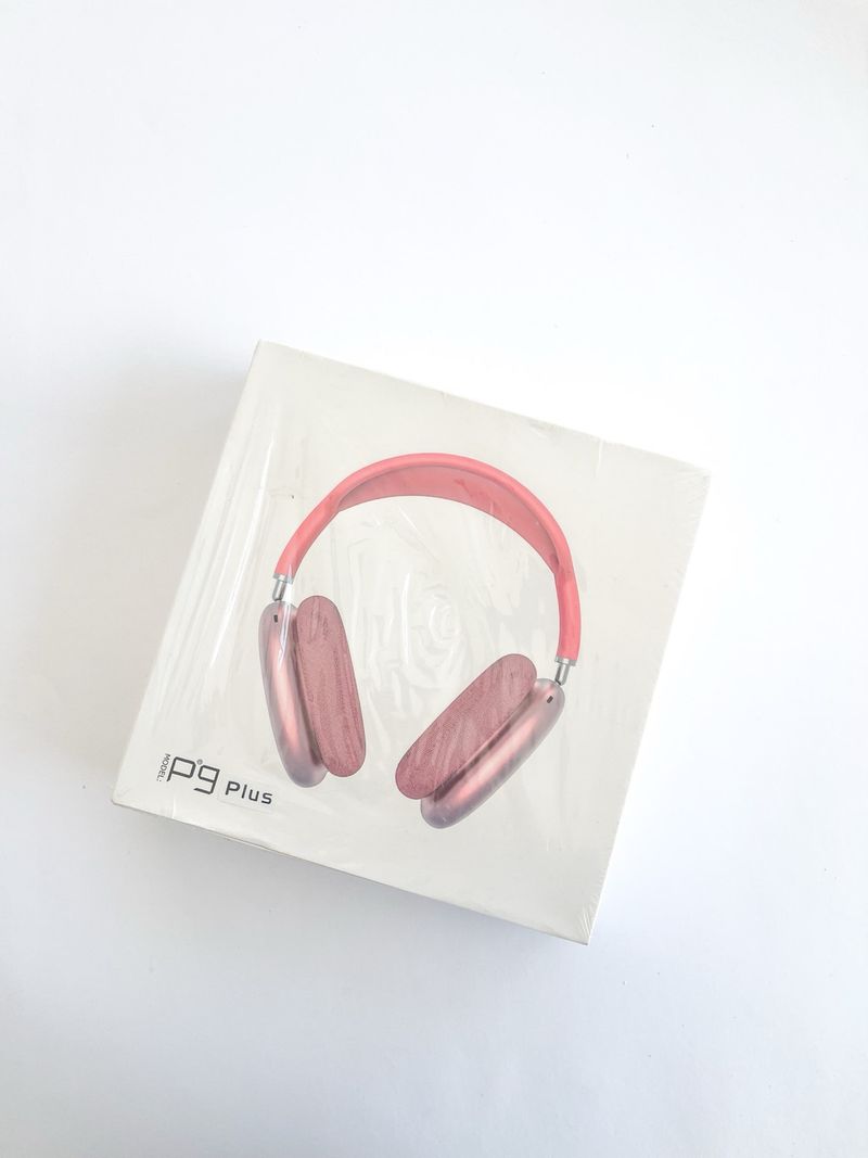 Auriculares P9 Plus Rosa