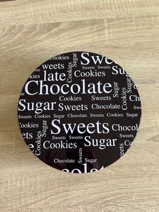 Lata metálica Chocolate Sweets Cookies