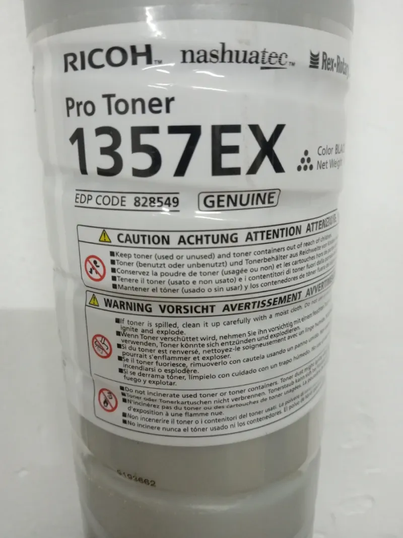 Tóner Ricoh 1357EX Negro
