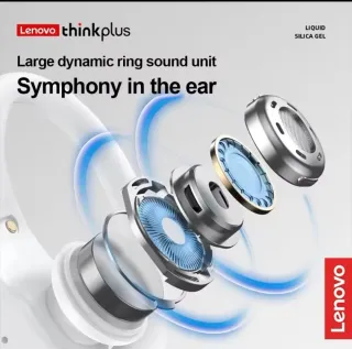 Auriculares Lenovo Deportivos Blancos