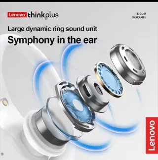 Auriculares Lenovo Deportivos Blancos