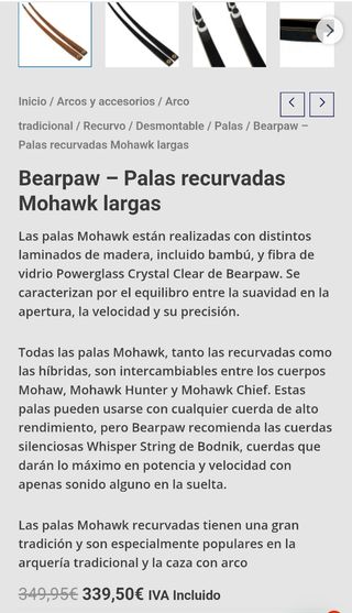 Palas Bearpaw Mohawk 40