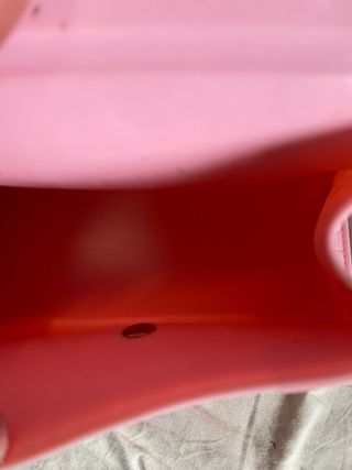 Borsa Balenciaga rosa chiaro con logo dorato