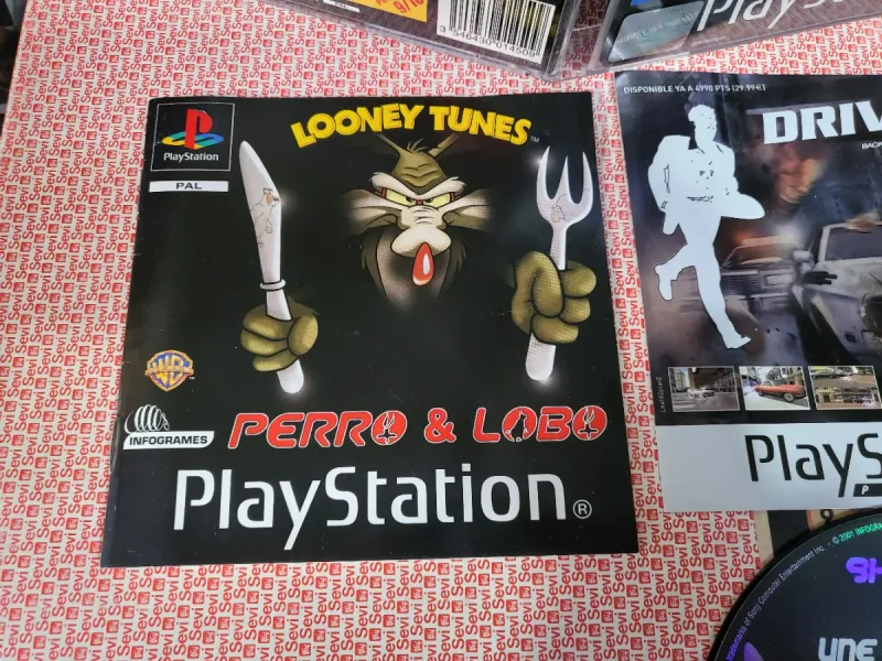 Looney Tunes: Perro & Lobo PS1 afbeelding 2