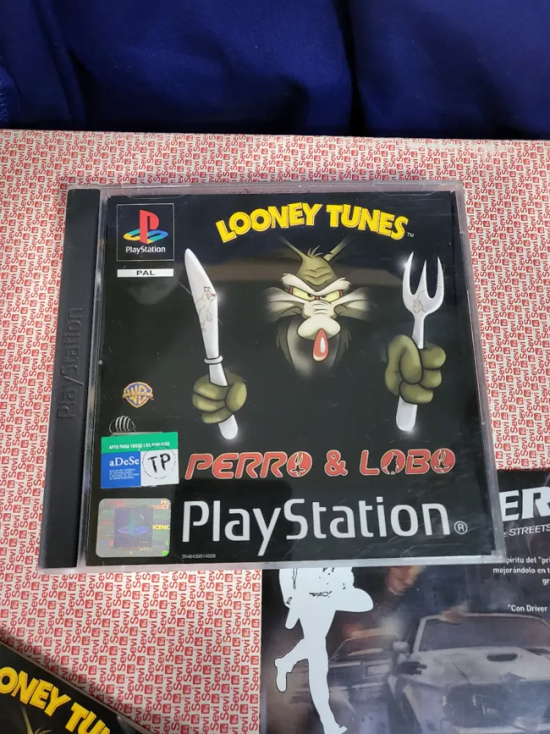 Looney Tunes: Perro & Lobo PS1 afbeelding 4