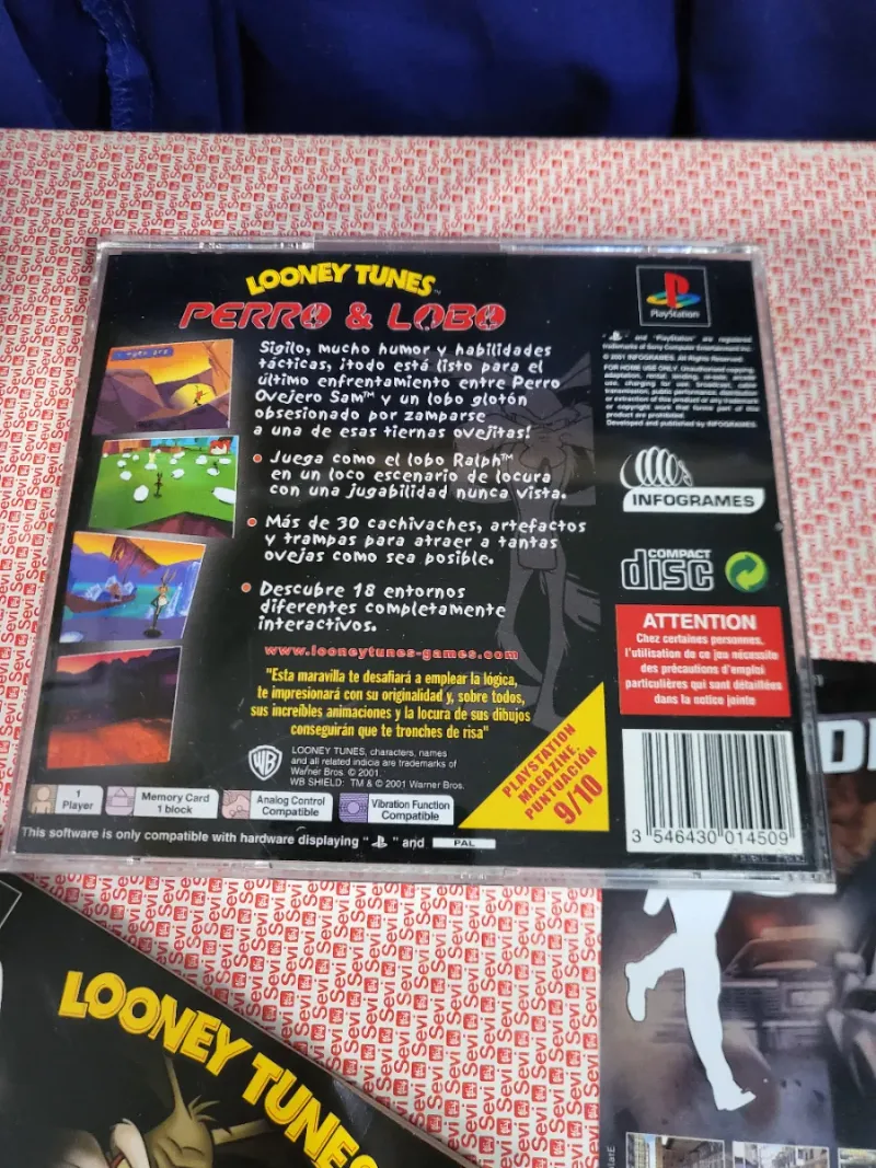 Looney Tunes: Perro & Lobo PS1 afbeelding 5