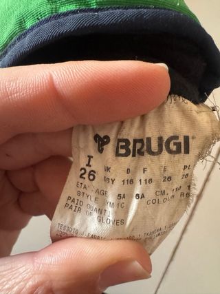 Guantes Niños BRUGI Talla 4-6 Años