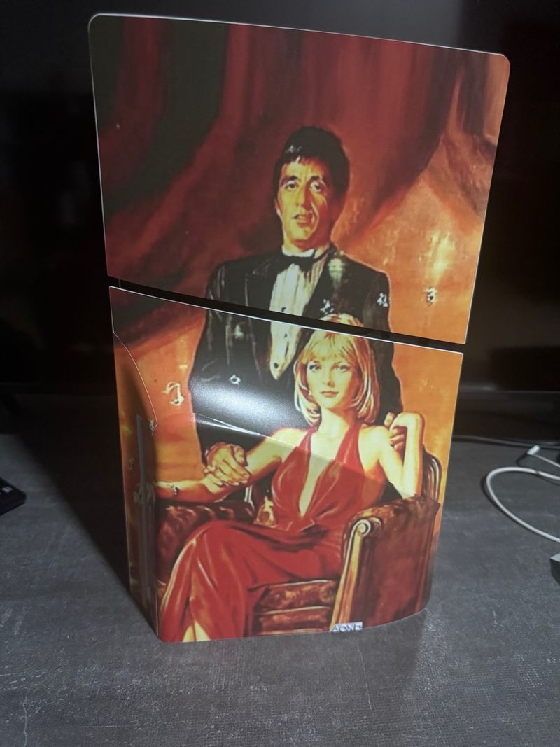 PS5 Sony personalizada Scarface
