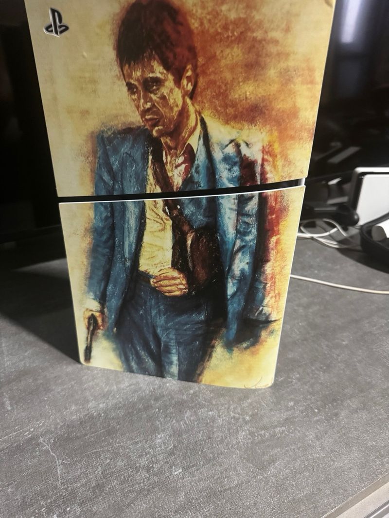 PS5 Sony personalizada Scarface afbeelding 3