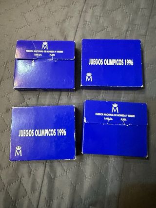 Moneda Plata Juegos Olímpicos 1996