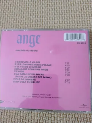 CD de ANGE- Au-delà du délire