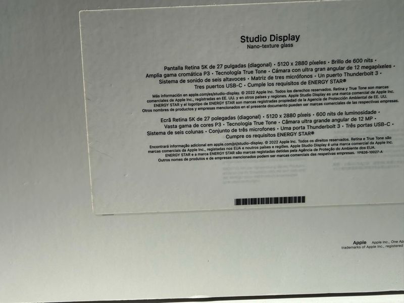 Caja Apple Studio Display 27 afbeelding 7