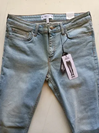 Jeans Skinny Mujer Talla 44 Mango
