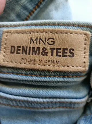 Jeans Skinny Mujer Talla 44 Mango