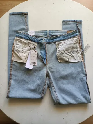 Jeans Skinny Mujer Talla 44 Mango