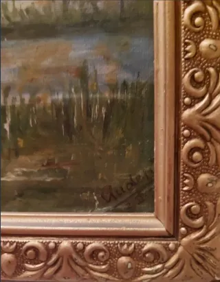 Fernand Audet Óleo sobre tabla