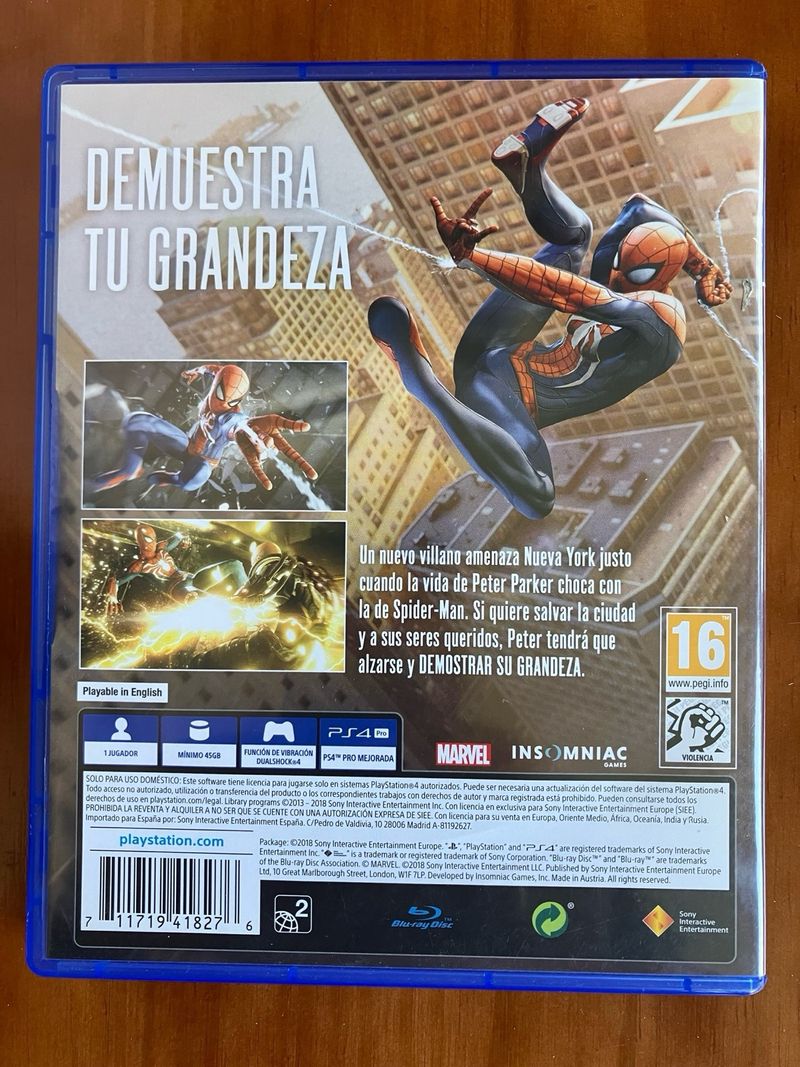 Marvel Spider-Man PS4 Juego afbeelding 2