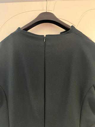 Abito Luisa Spagnoli verde in crepe