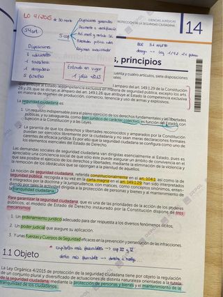 Temario extenso oposición Policía Nacional Depol