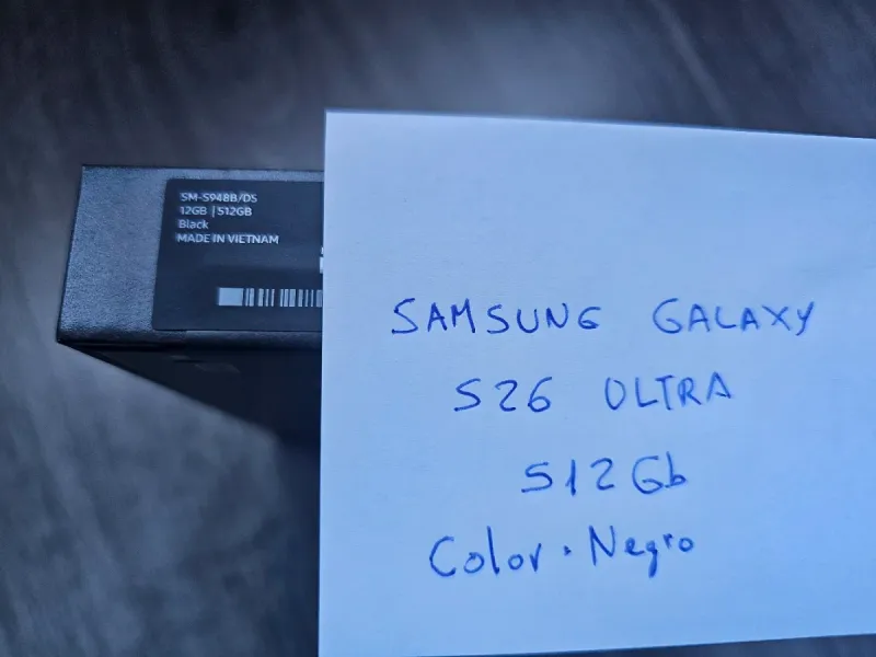 Samsung Galaxy S26 Ultra 512GB Negro afbeelding 3