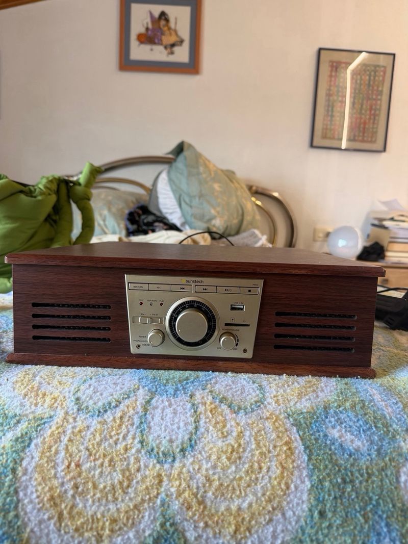 Tocadiscos Sunstech PXR32 Madera Vintage afbeelding 4