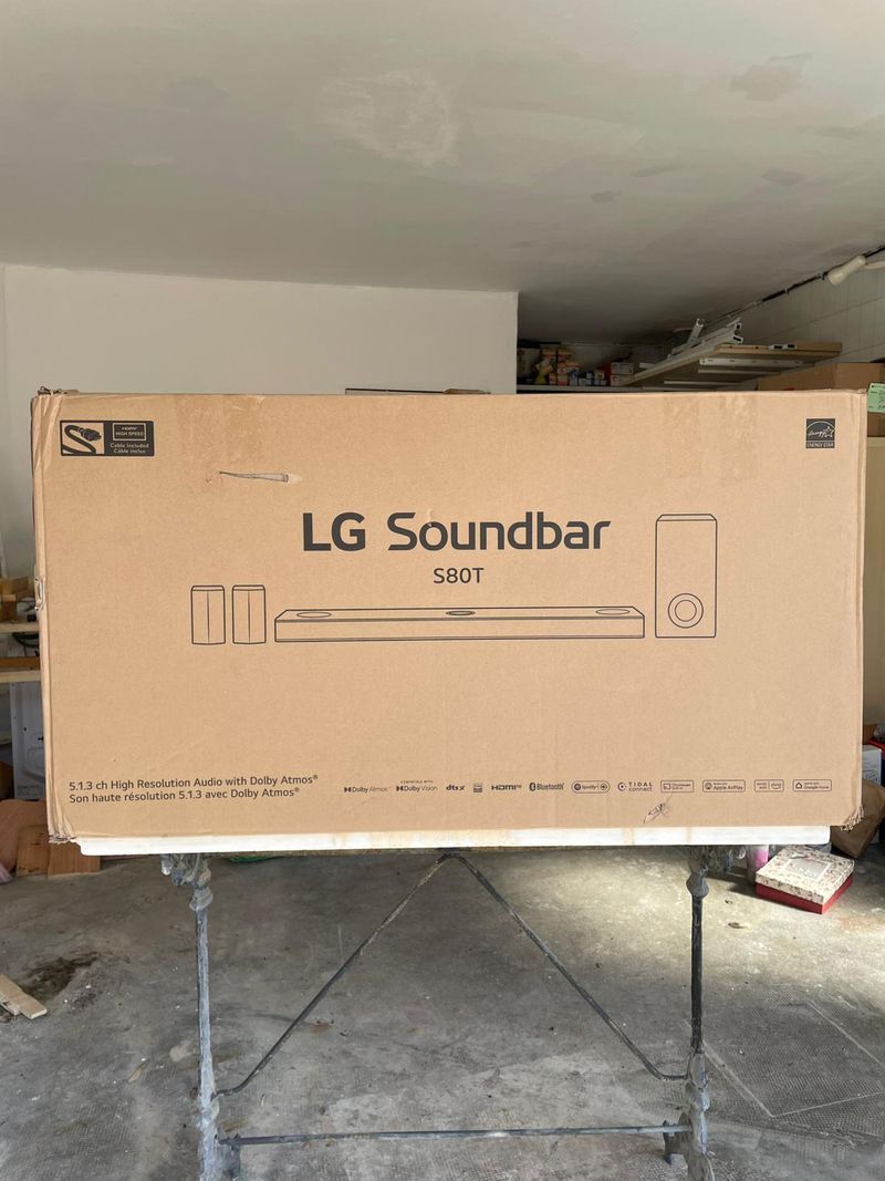 LG Soundbar S80TR 580W 5.1.3 Dolby Atmos