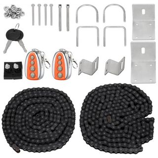 Apertura de Puerta Deslizante, AC600 1400Lbs con 2 Controles Remotos Velocidad de Movimiento 43ft Por Min, Modelo Básico (1800Lbs)