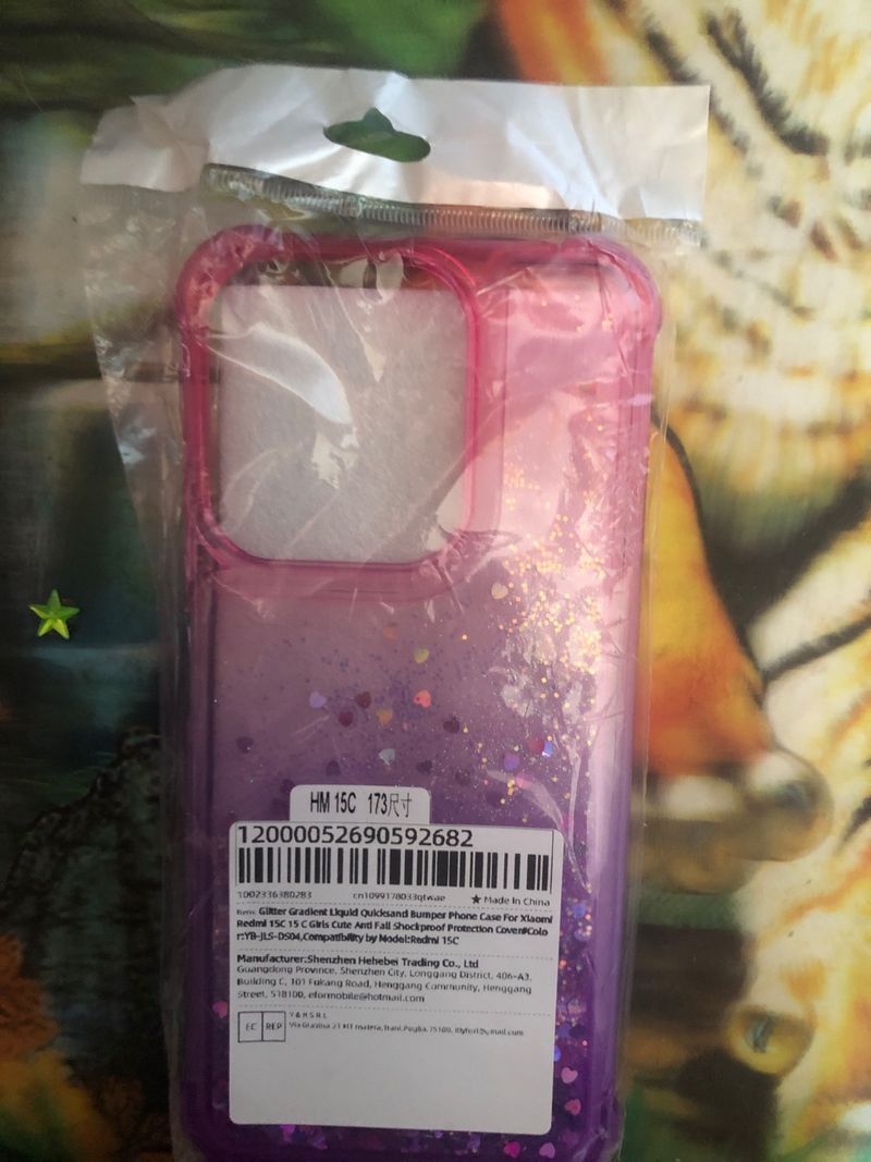 Funda Xiaomi Redmi 15C Gradiente Glitter