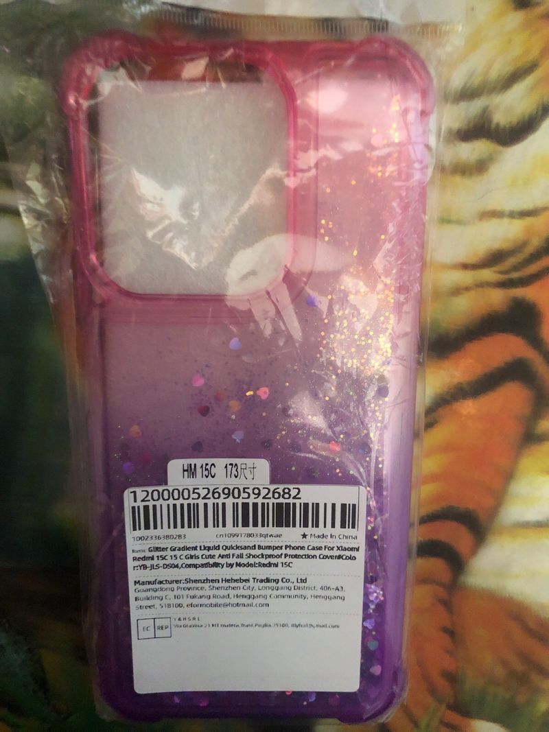 Funda Xiaomi Redmi 15C Gradiente Glitter afbeelding 6
